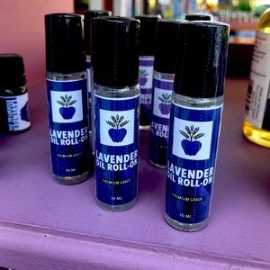 Lavender oil roll-on essential oil roll on. Stress relief, relaxing, sleep, calm